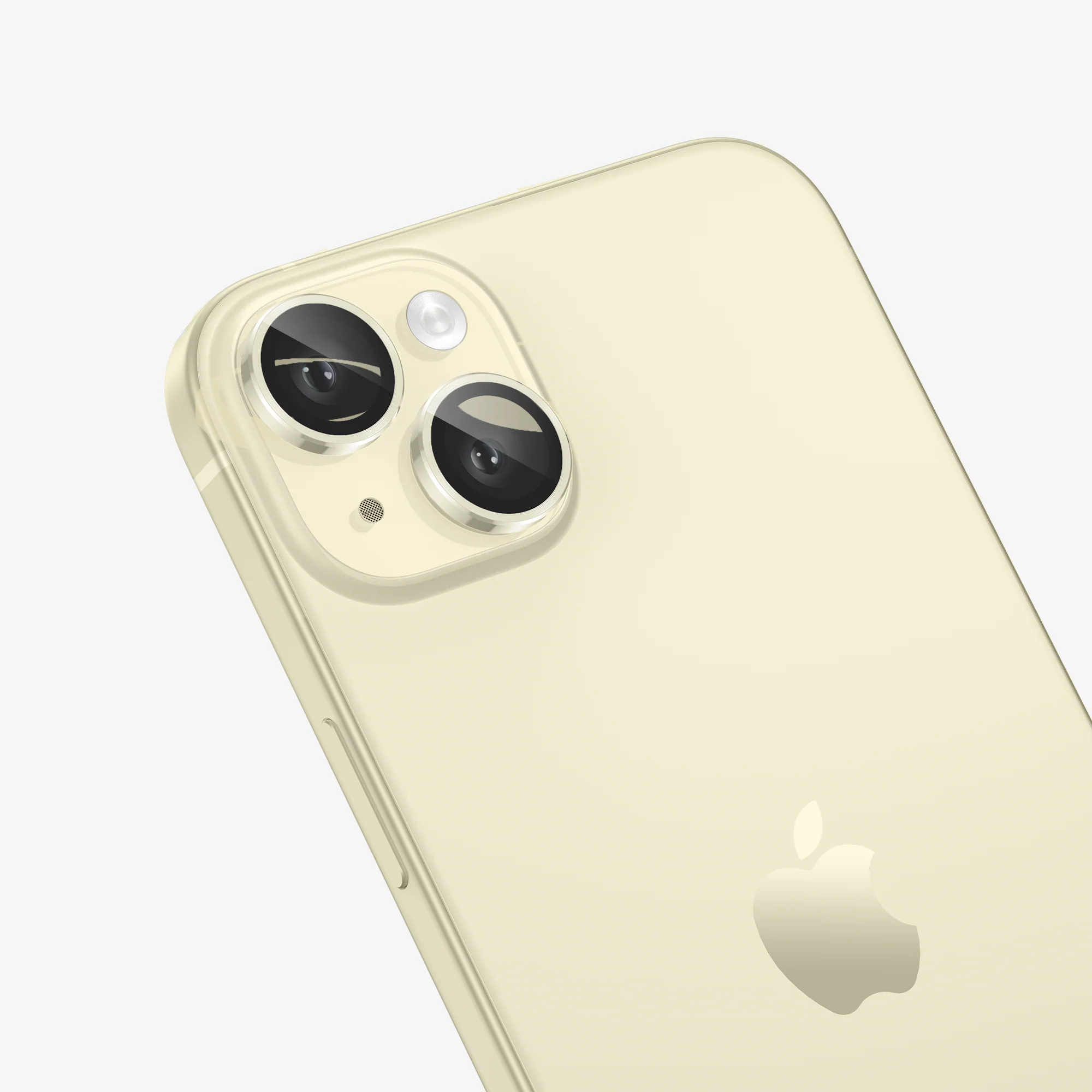 FLOLAB NanoArmour Camera Protector Anti Reflective – iPhone 15 / 15 Plus (Yellow) - Image 2