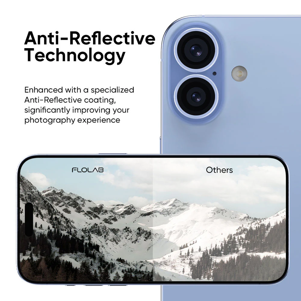 NanoArmour Camera Protector – iPhone 17 Anti Reflective - Image 3