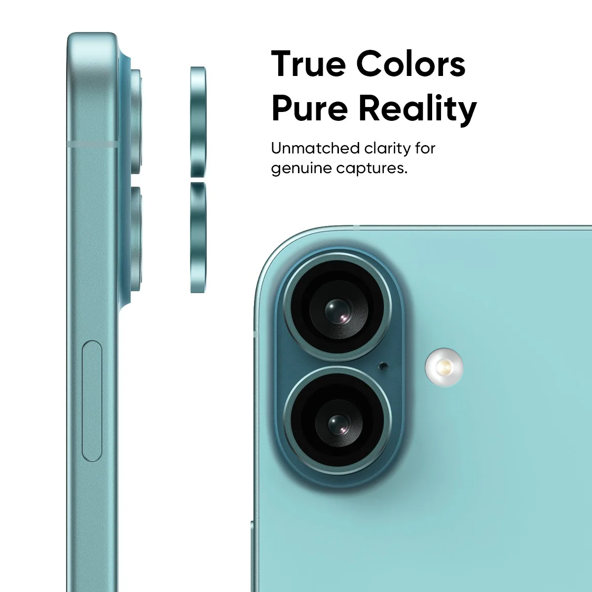 NanoArmour Camera Protector Anti Reflective – iPhone 16 / iPhone 16 Plus (5 Colors) - Image 3