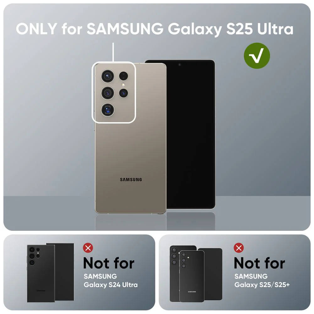 FLOLAB NanoArmour for Samsung Galaxy S25 Ultra Camera Lens Protector Anti Reflective Coating - 3 Color Options - Image 6