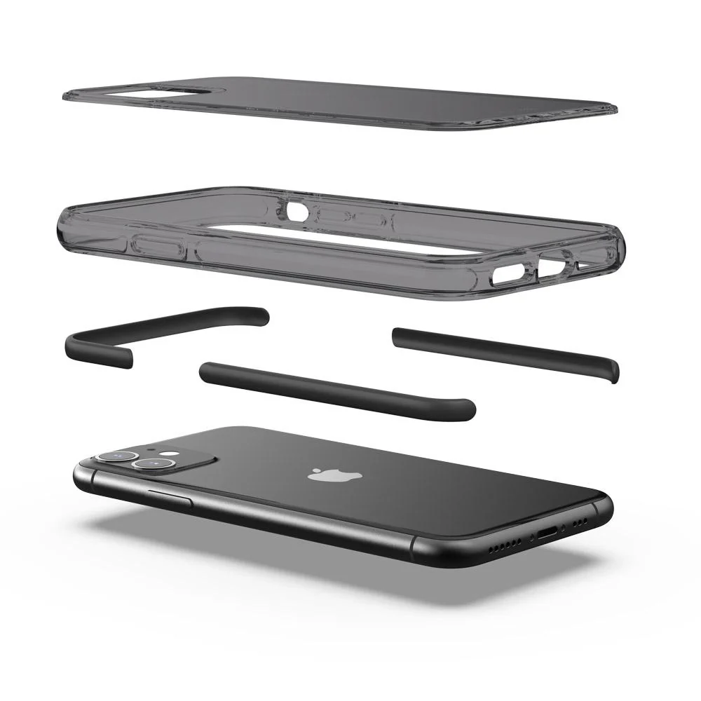 All Black for iPhone 11 Phone Case TAFFYCA Series - Image 4