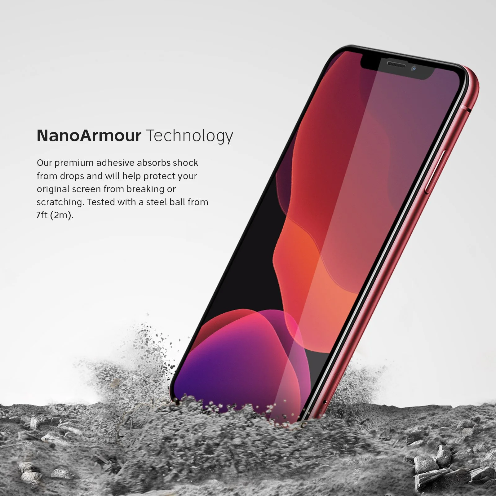 NanoArmour 3D Best Screen Protector for iPhone 11 Pro Edge-to-Edge - Image 4