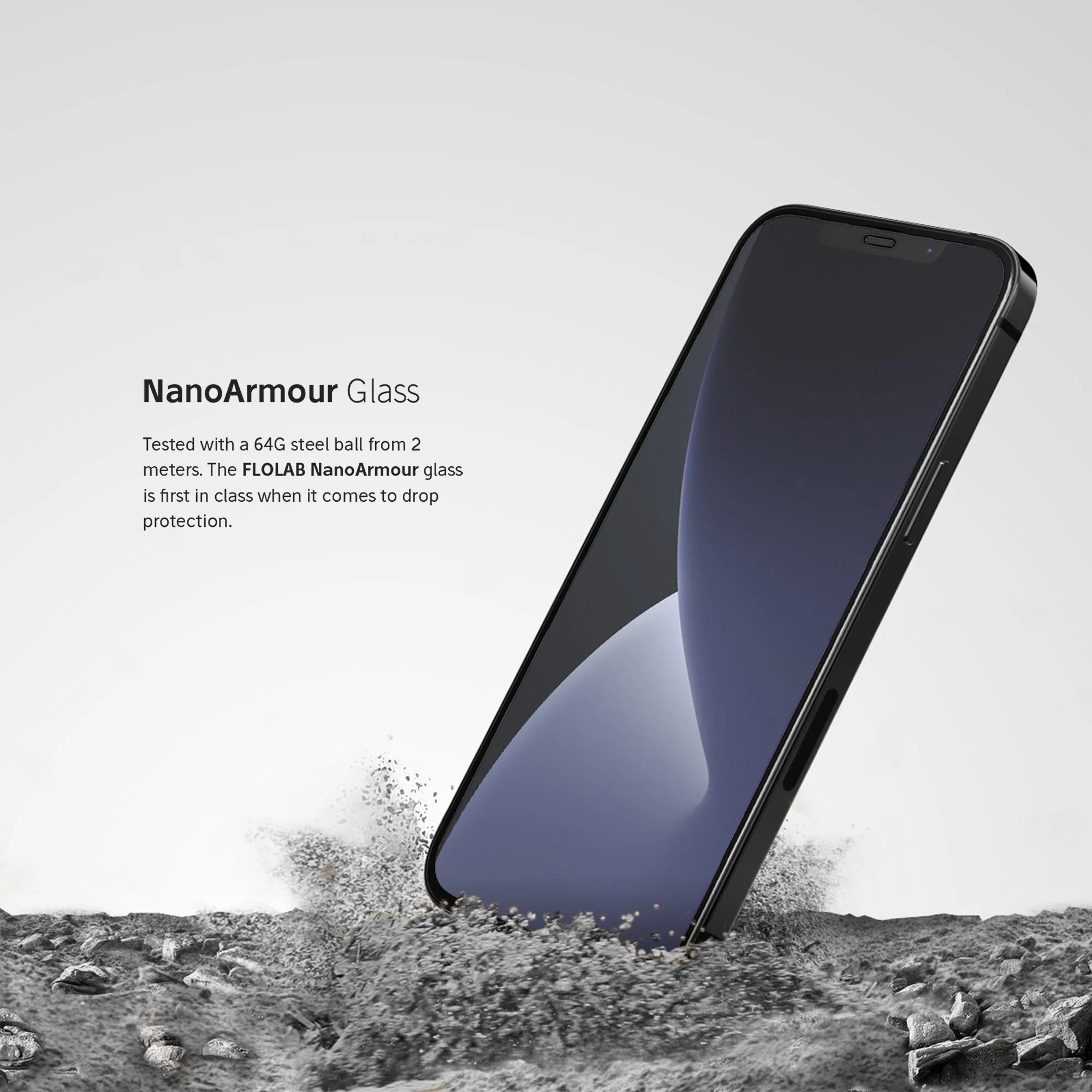 NanoArmour for iPhone 12 Pro Max Anti-Glare Screen Protector Matte - Image 4