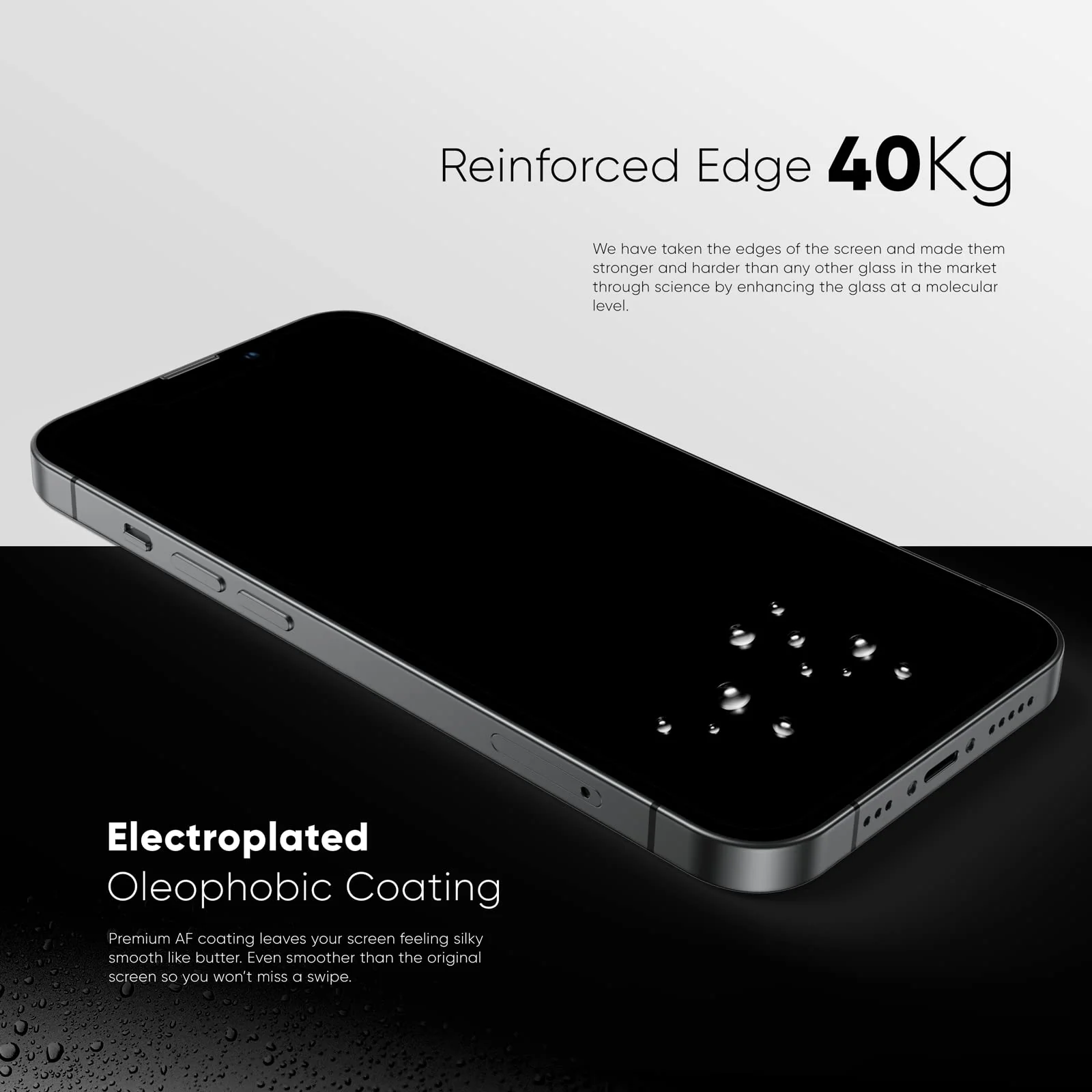 NanoArmour ONETIME MAX Privacy Infinity Edge β iPhone 15 Series - Image 3