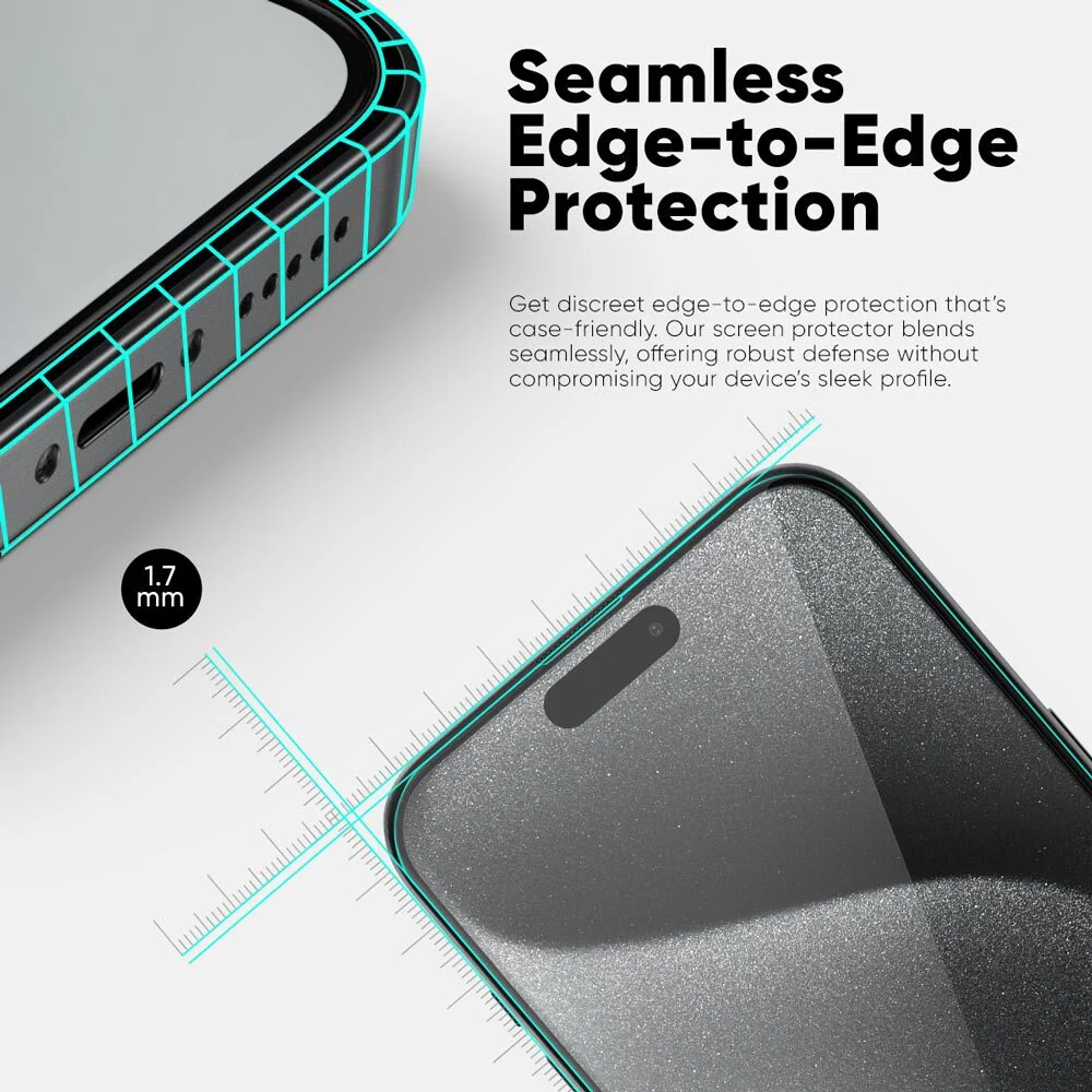 NanoArmour ONETIME MAX Privacy Infinity Edge β iPhone 15 Series - Image 4