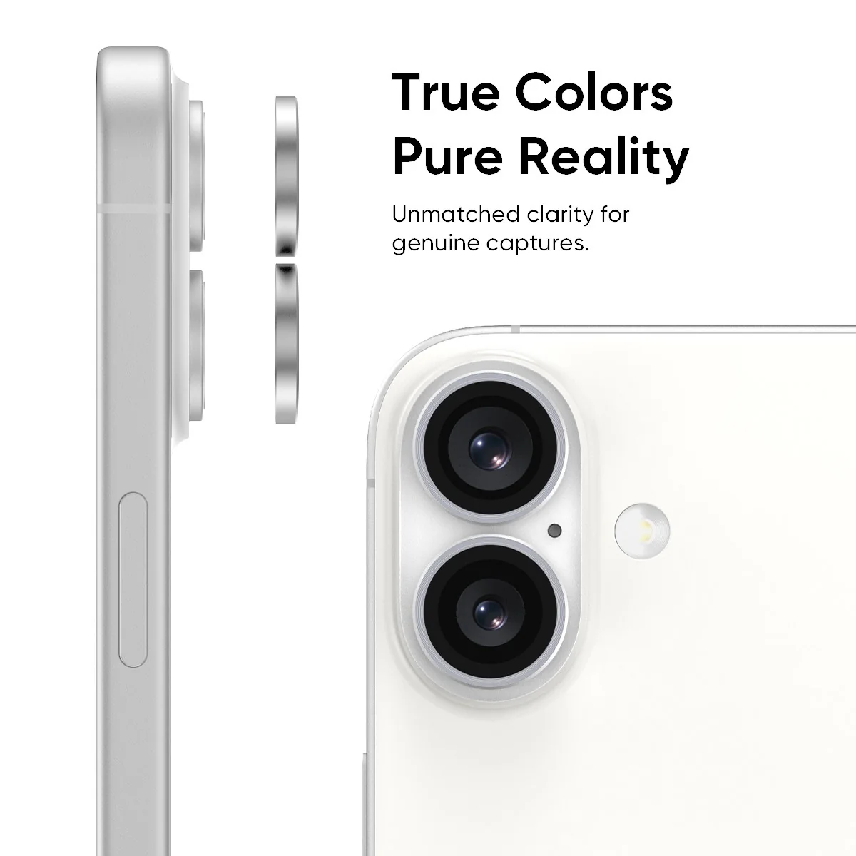 NanoArmour Camera Protector Anti Reflective – iPhone 16 / iPhone 16 Plus (5 Colors) - Image 3