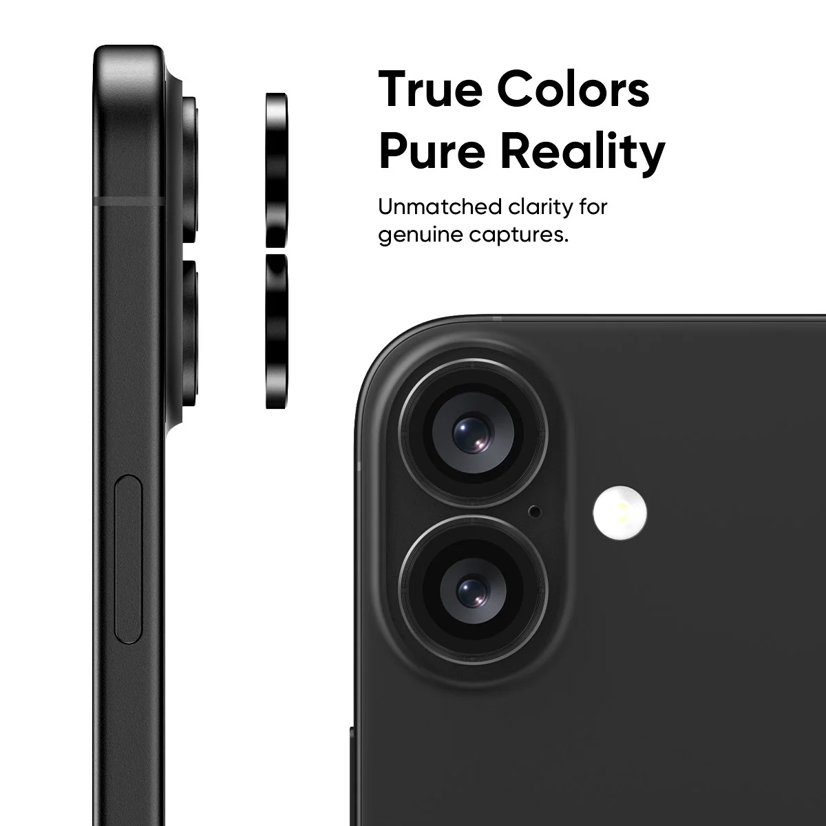 NanoArmour Camera Protector Anti Reflective – iPhone 16 / iPhone 16 Plus (5 Colors) - Image 3