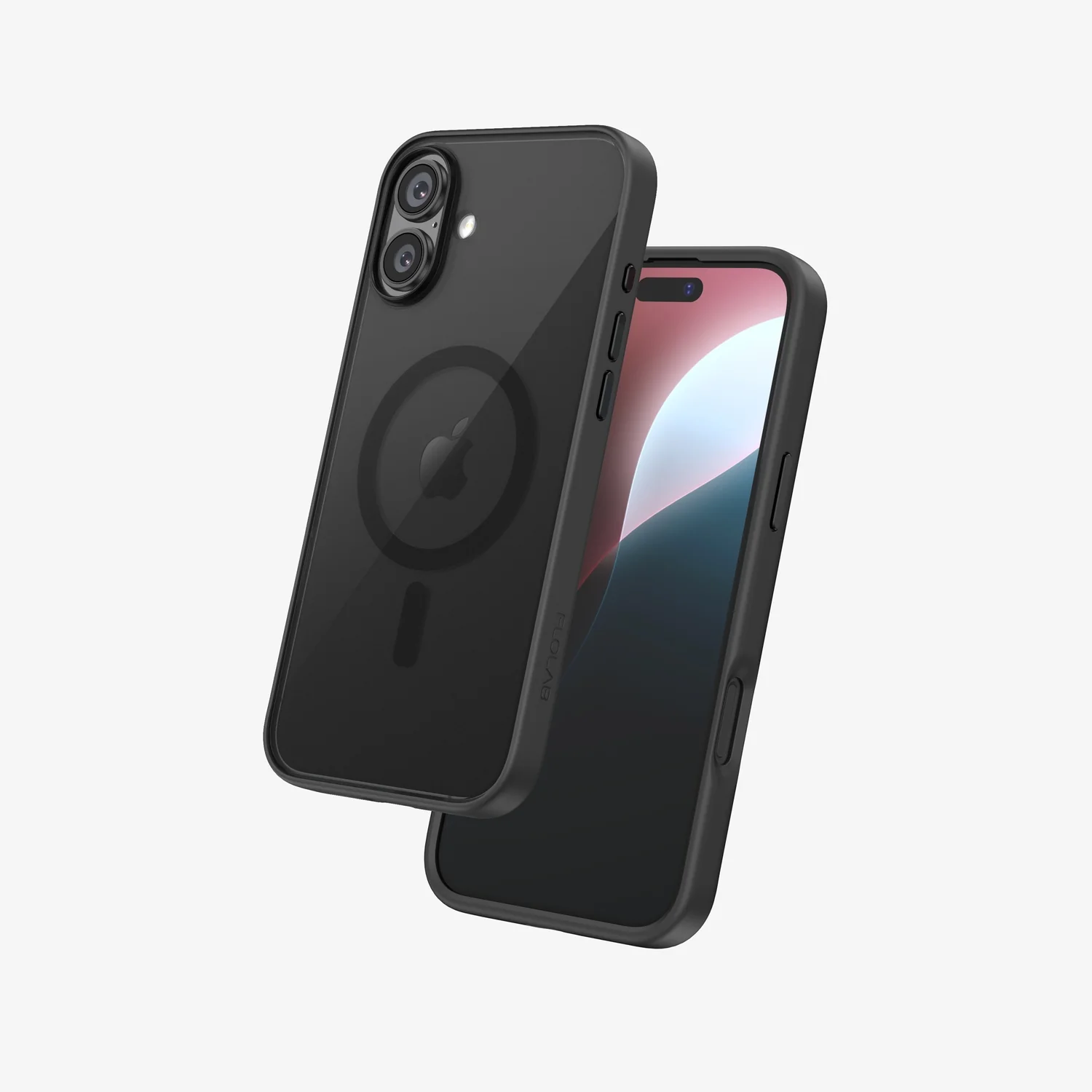 FLOLAB Surtect Tri-Fusion MagSafe Compatible Case – iPhone 16 Series (Stealth Black Clear) - Image 6