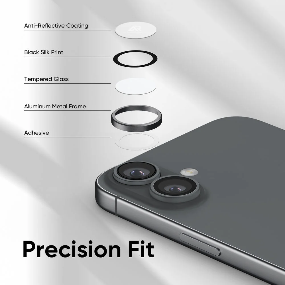NanoArmour Camera Protector – iPhone 17 Anti Reflective - Image 4