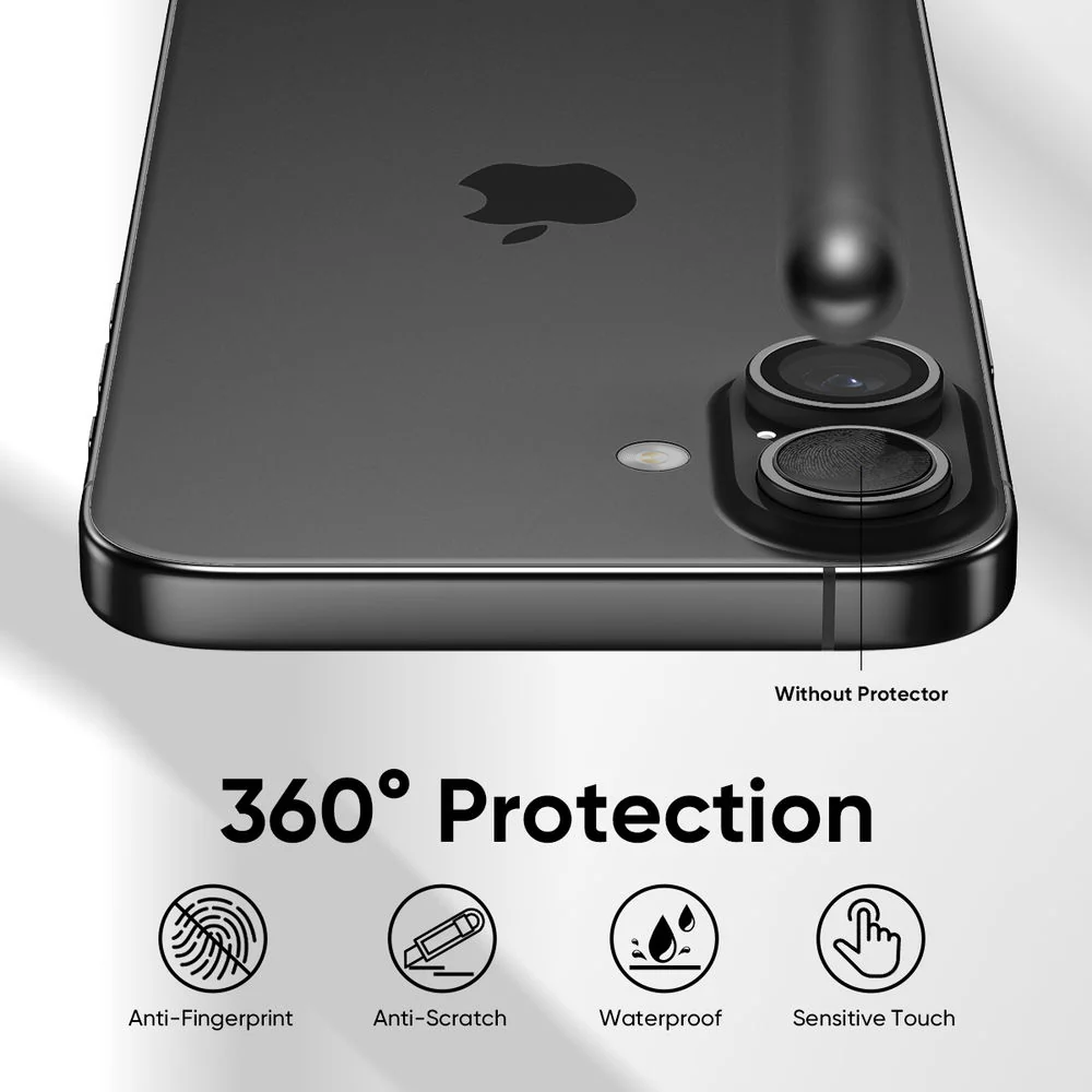 NanoArmour Camera Protector – iPhone 17 Anti Reflective - Image 5