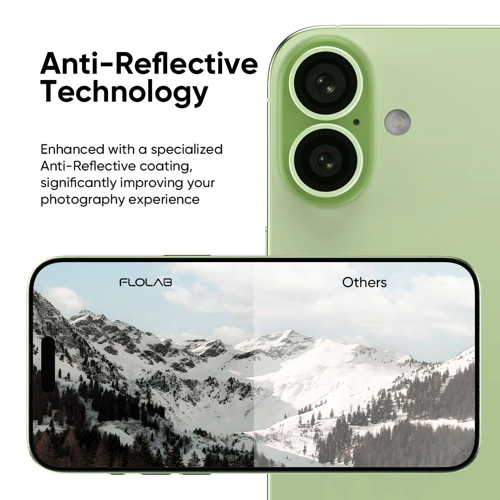 NanoArmour Camera Protector – iPhone 17 Anti Reflective - Image 3