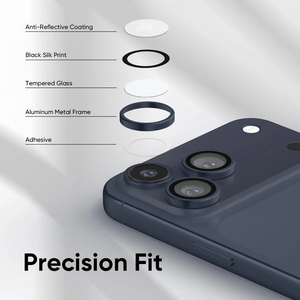 NanoArmour Camera Protector – iPhone 17 Pro / Pro Max Anti Reflective - Image 4