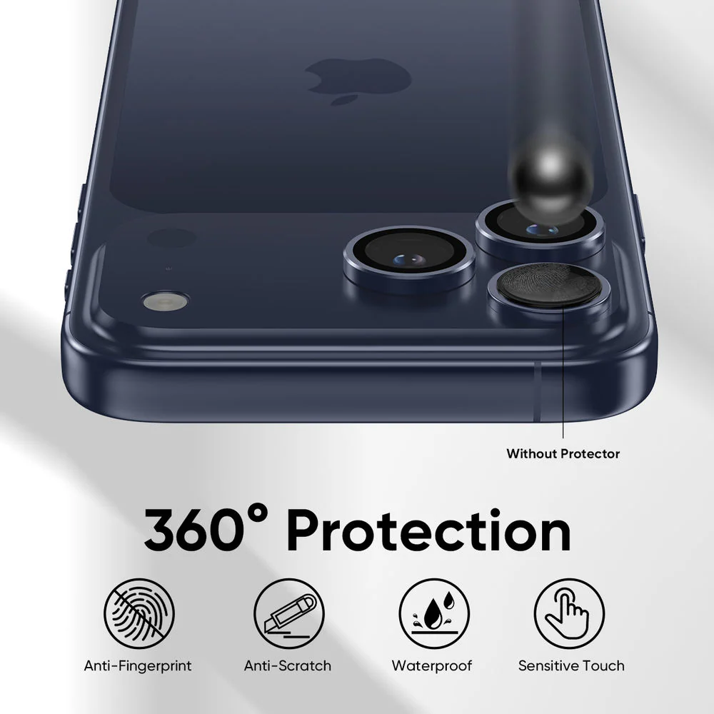 NanoArmour Camera Protector – iPhone 17 Pro / Pro Max Anti Reflective - Image 5