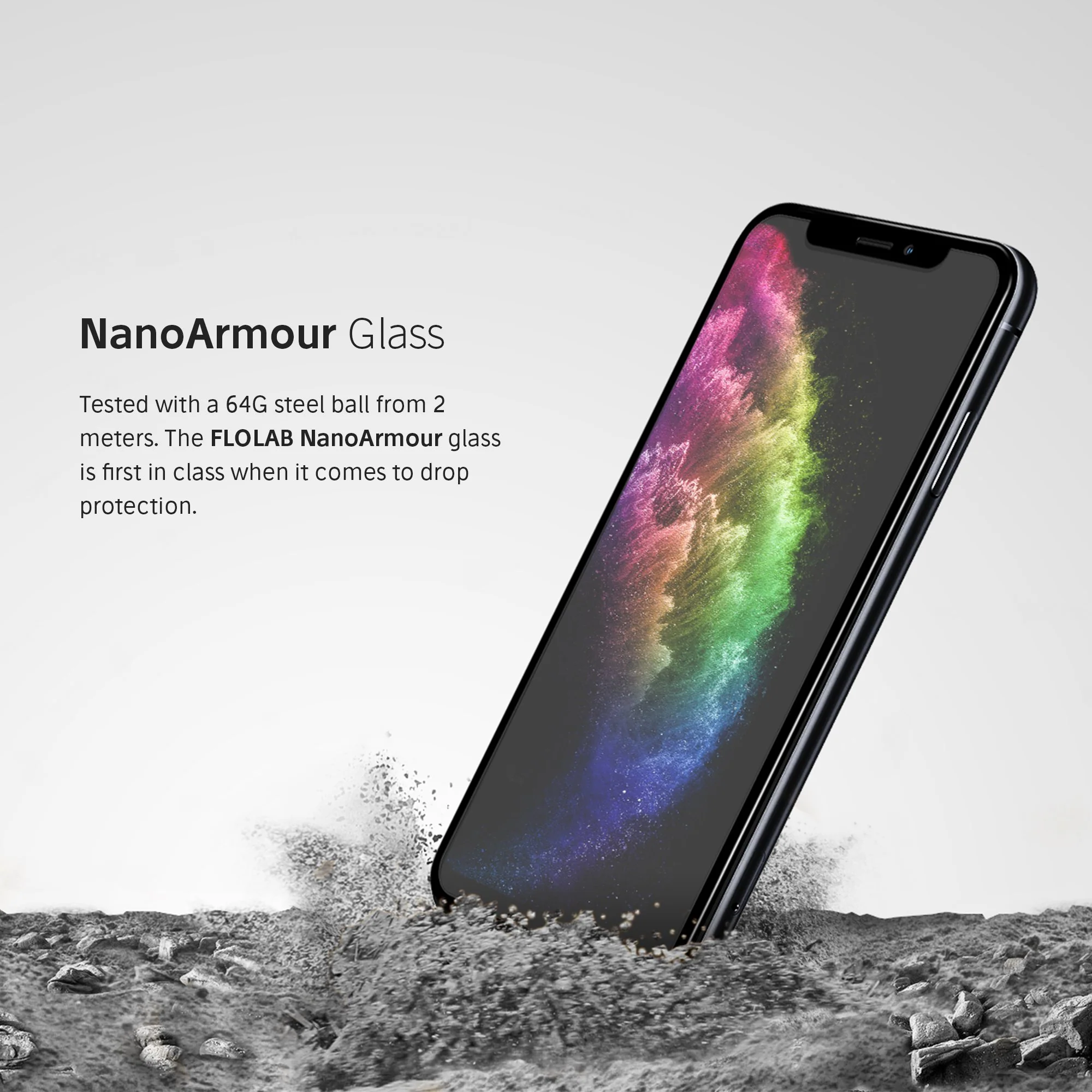 NanoArmour for iPhone XR Anti-Glare Screen Protector - Image 4