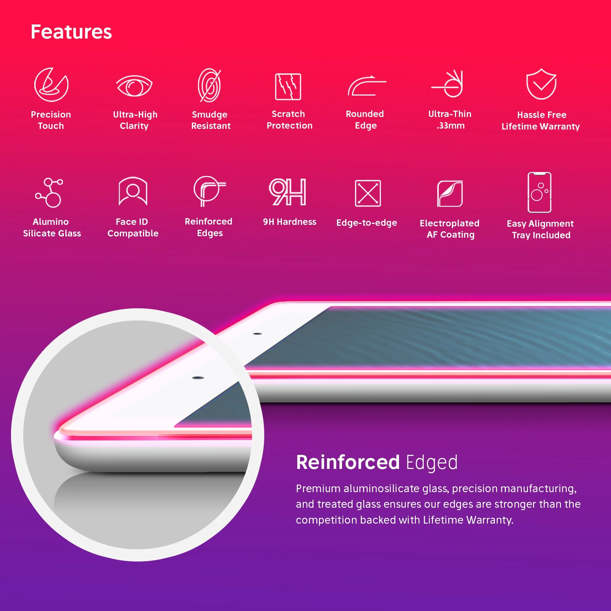 NanoArmour 10.1-inch for iPad 4 / 3 / 2  Anti-Glare Matte Screen Protector - Image 3