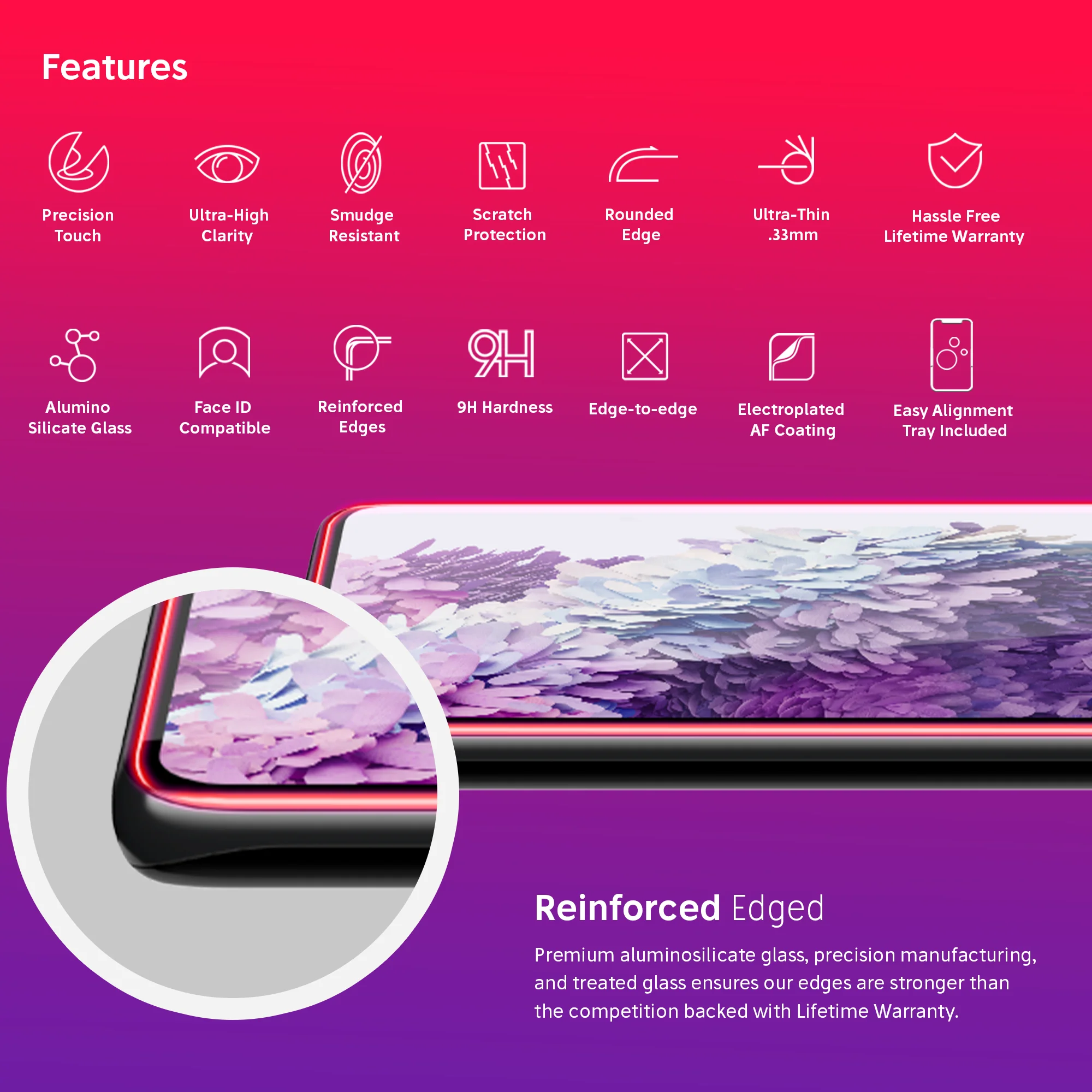 NanoArmour for Samsung Galaxy S20 Best Screen Protector - Image 3